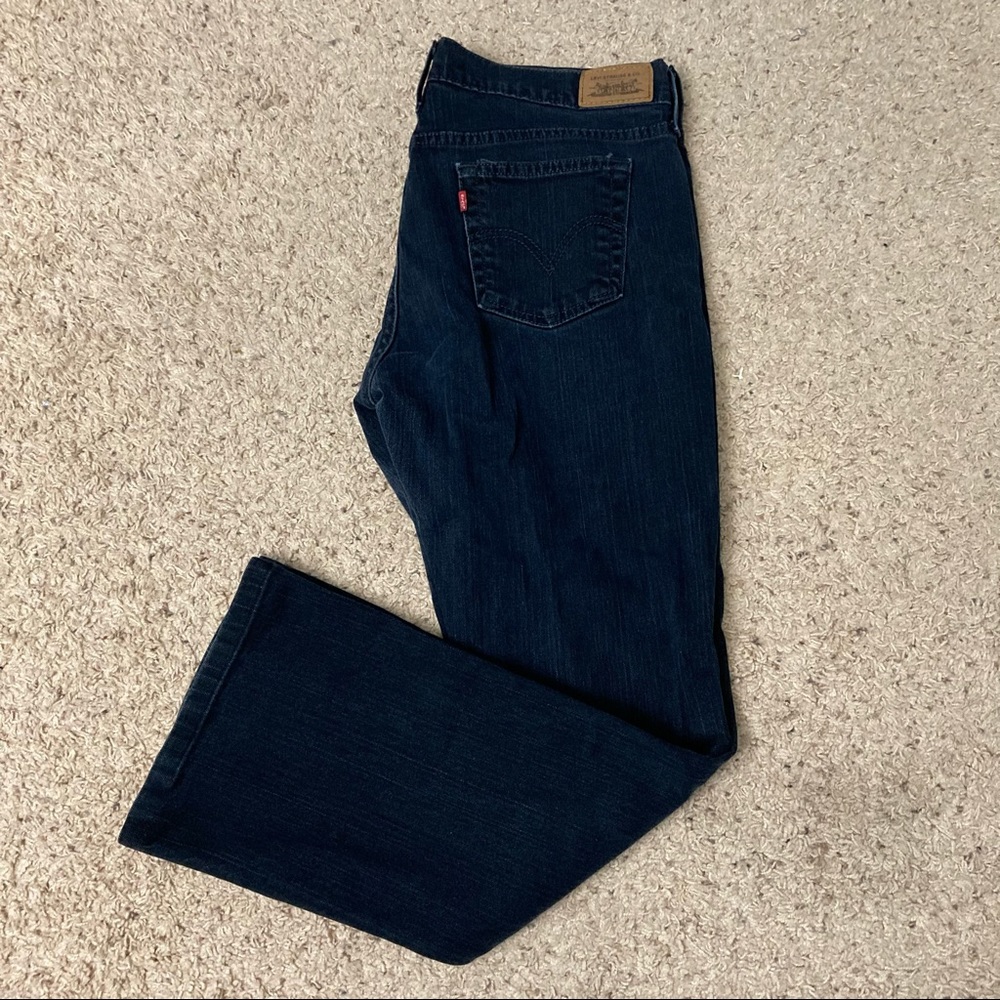 Levi’s 515 BootCut Jeans - dark washed - Sz 12L